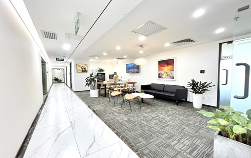 亚太大厦侧立面